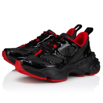So Flo – Sneakers – Laminerat kalvskinn – Svart – Herr