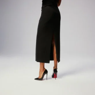 So Kate – 120 mm pumps – lackat kalvskinn – svart – dam
