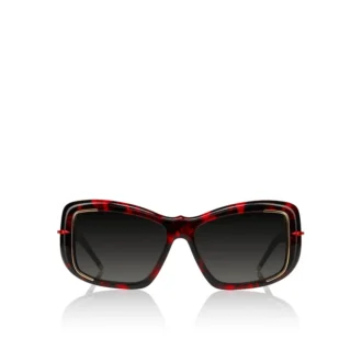 So Kate Lb0008 – Solglasögon – Acetat – Röd Havana