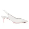 Sporty Kate Sling – 55 mm slingback-pumps – lammnappa – Bianco – dam Sporty Kate Sling – 55 mm slingback-pumps – lammnappa – Bianco – dam