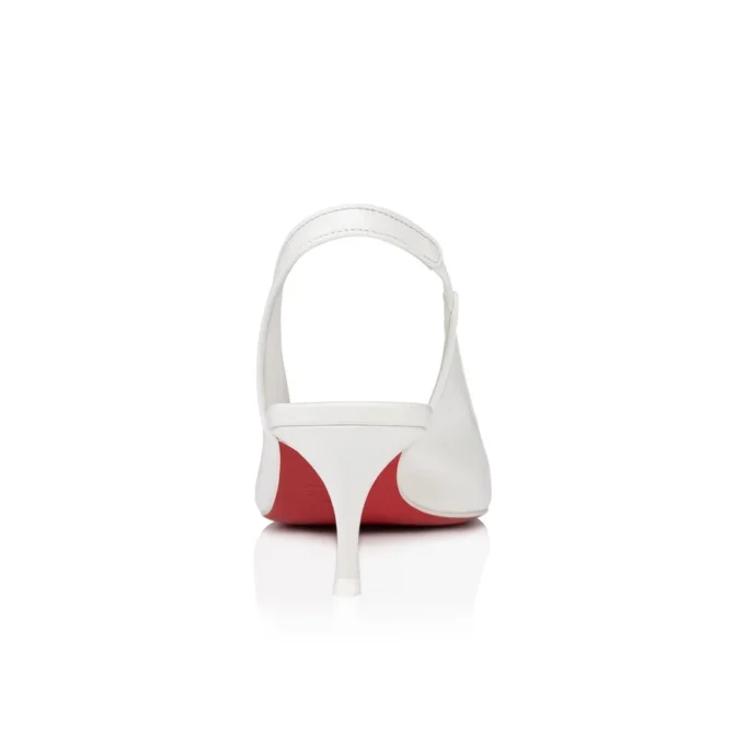 Sporty Kate Sling – 55 mm slingback-pumps – lammnappa – Bianco – dam Sporty Kate Sling – 55 mm slingback-pumps – lammnappa – Bianco – dam