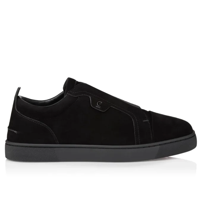 St Louis – Sneakers – Veau Velours – Svart – Herr St Louis – Sneakers – Veau Velours – Svart – Herr