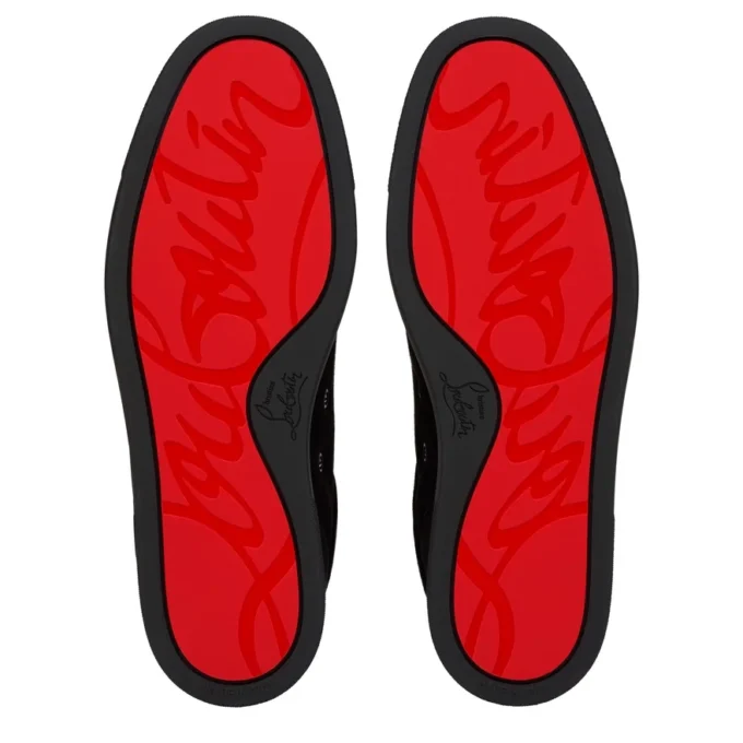 St Louis – Sneakers – Veau Velours – Svart – Herr St Louis – Sneakers – Veau Velours – Svart – Herr