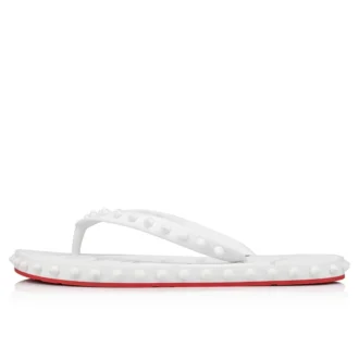 Super Loubi Flip Dam – Flip-flops – Gummi – Bianco – Dam
