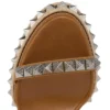 Superaclou – 130 mm remsandaler – vaxat kalvskinn – Terra – dam Superaclou – 130 mm remsandaler – vaxat kalvskinn – Terra – dam