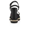 Superaclou – 130 mm sandaler – nappaläder – svart – dam Superaclou – 130 mm sandaler – nappaläder – svart – dam