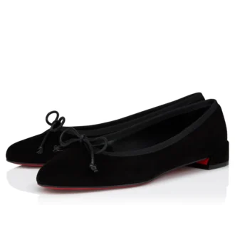 Sweetie Jane – Ballerinaskor – Veau Velours – Svart – Dam