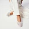 Sweetie Jane Sparkling – Ballerinaskor – Mesh och strass – Bianco – Dam Sweetie Jane Sparkling – Ballerinaskor – Mesh och strass – Bianco – Dam