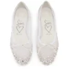Sweetie Jane Sparkling – Ballerinaskor – Mesh och strass – Bianco – Dam Sweetie Jane Sparkling – Ballerinaskor – Mesh och strass – Bianco – Dam