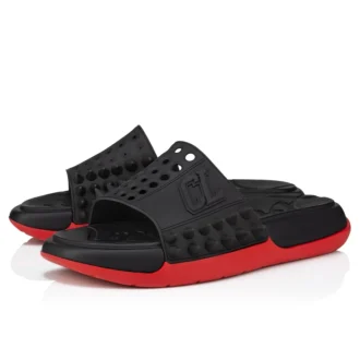 Take It Easy – Mules – Gummi – Svart – Herr