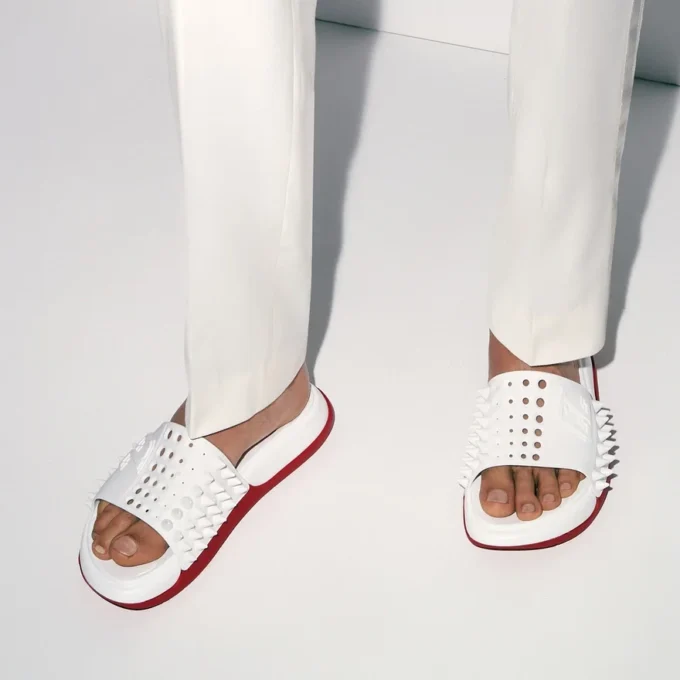 Take It Easy – Mules – Gummi – Vit – Herr Take It Easy – Mules – Gummi – Vit – Herr