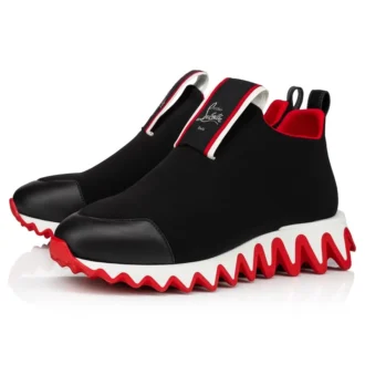Tiketa Run – Sneakers – Kalvskinn och neopren – Svart – Dam