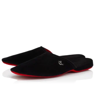 Tonton Dede – Loafers – Sammet – Svart – Herr