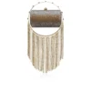 Trapeze – Clutch – Mocka och strass – Flerfärgad Trapeze – Clutch – Mocka och strass – Flerfärgad