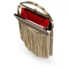 Trapeze – Clutch – Mocka och strass – Flerfärgad Trapeze – Clutch – Mocka och strass – Flerfärgad
