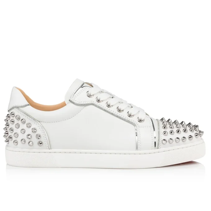 Vieira 2 – Sneakers – Kalvskinn och laminerat kalvskinn – Bianco – Dam Vieira 2 – Sneakers – Kalvskinn och laminerat kalvskinn – Bianco – Dam
