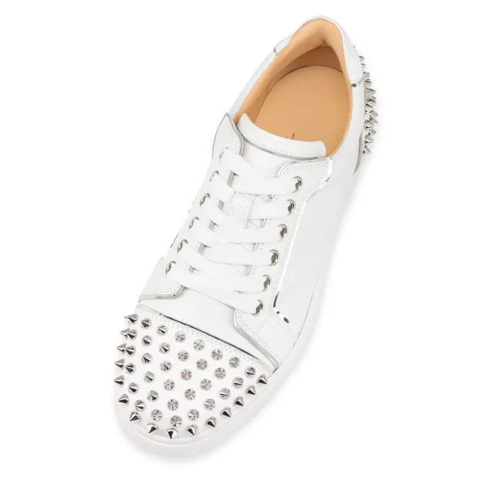 Vieira 2 – Sneakers – Kalvskinn och laminerat kalvskinn – Bianco – Dam Vieira 2 – Sneakers – Kalvskinn och laminerat kalvskinn – Bianco – Dam