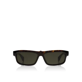 Vår Georges Lb0028 – Solglasögon – Acetat – Mörk havanna